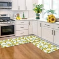 thumbnail image 2 of Garden Style Floor Mat for Indoor Use – Decorative Porch Entry Door Kitchen Rug Two Piece Carpet Floor Covering for Home and Non-, 2 of 7