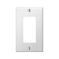 thumbnail image 1 of C981RW 1 Rocker Pro-White Stamped Steel Wall Plate, 1 of 1