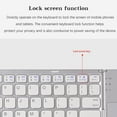thumbnail image 4 of B033 Mini Folding keyboard (B033 Silver), 4 of 8