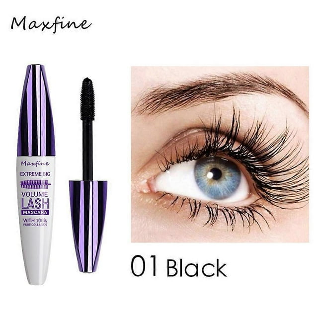 5D Silk Fiber Mascara For Women Color Thick Curly Waterproof Durable Girls Extremely Smoothly Eylash