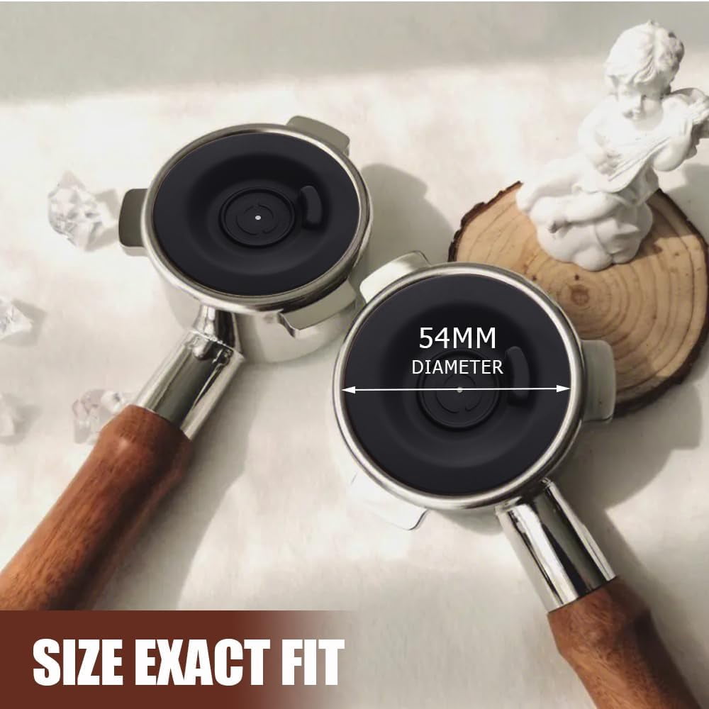 2-Pack 54mm Espresso Backflush Disc – Silicone Cleaning Disc For Breville & Other 54mm Machines