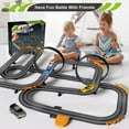 thumbnail image 4 of Slot Car Race Track Set Electric or Battery Powered Racing Car Track for Kids Boys, with 4 High-Speed Cars and 2 Hand Controllers,Dual Racing Game Toys for Children Age 6 7 8, 4 of 8