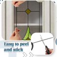 thumbnail image 4 of Black PET Stained Glass Lead Lines Stained Glass Leading Strips 3mm 216ft for Glass Painting SurfacesGallery Window, 4 of 5