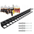 thumbnail image 3 of Heavy-Duty Wall-Mounted Tool Organizer - Metal Screwdriver Holder, 3 of 5