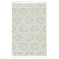 thumbnail image 4 of 5' x 8' Ivory or Beige Geometric Diamond Indoor Area Rug with Fringe, 4 of 4