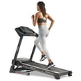 thumbnail image 1 of Sunny Health & Fitness Premium Smart Treadmill with Auto Incline, Dedicated Speed Buttons, Double Deck Technology, Digital Performance Display, BMI Calculator and Pulse Sensors - SF-T7515SMART, 1 of 7