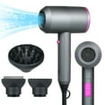 thumbnail image 1 of Zootealy Hair Dryer with Ionic Tech Quick Drying 3 Nozzles Diffusers 3 Heat Settings & 2 Speed Hot / Cold Wind Blow Dryer Portable Hair Styling Tools for Home Salon Travel, 1 of 8