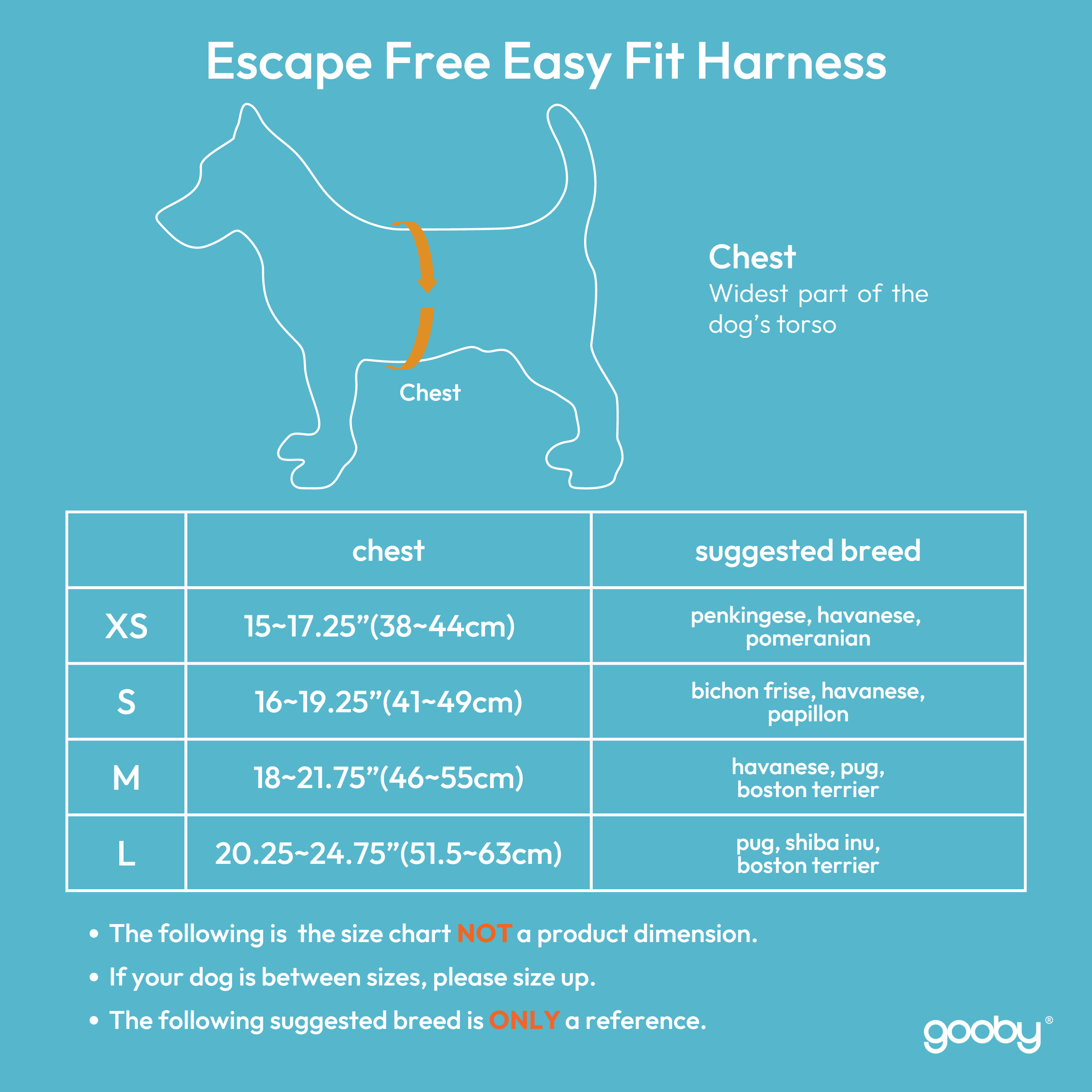 Gooby Escape Free Easy Fit Harness Red, Medium Escape Free Step-In  Harness with Neoprene Body for Small Dogs and Medium Dogs Indoor and  Outdoor use