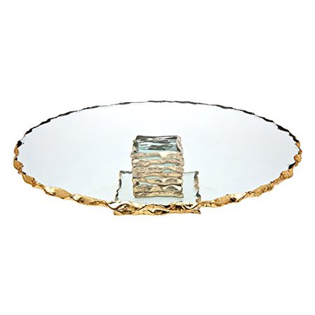 Godinger 48881 13 in. Harper Cake Plate