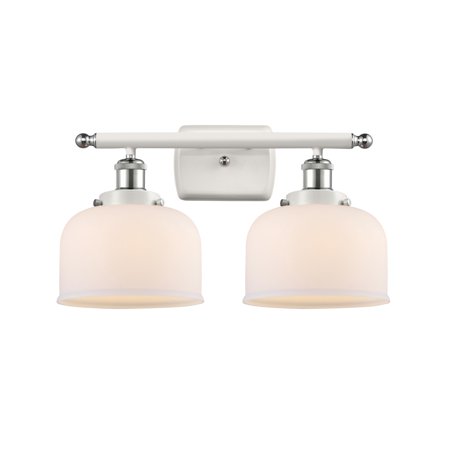 

Innovations Lighting 916-2W-13-18 Bell Vanity Bell 2 Light 18 Wide Vanity Light - White