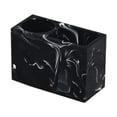 thumbnail image 1 of Soporte para cepillos de dientes, soporte para cepillos de dientes, soporte para brochas de maquillaje de 2 compartimentos para escritorio Negro, 1 of 9