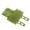 Green, variant on 2 In 1 Cat Scratch Pad For Table Legs Silicone Cat Scratcher With Handheld Massage Comb Food Grade Non Toxic Easy Clean Adjustable Straps For Furniture Protection