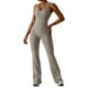 thumbnail image 1 of Lucakuins Mono de entrenamiento para mujer, sin mangas, cuello en U, sin espalda, hueco, sólido, delgado, mono de yoga Lucakuins  moda, 1 of 7