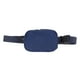 thumbnail image 1 of Riñonera de nailon elegante para mujer, ajustable para senderismo, compras y deportes, color azul oscuro, 1 of 8