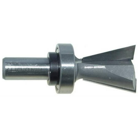 Magnate 489 Dovetail Router Bit with Top Bearing — 14 Degree; 1-1/8