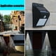 thumbnail image 1 of Lámpara de luz de pared de jardín PIR de seguridad con sensor de movimiento con energía solar 8x, 1 of 3