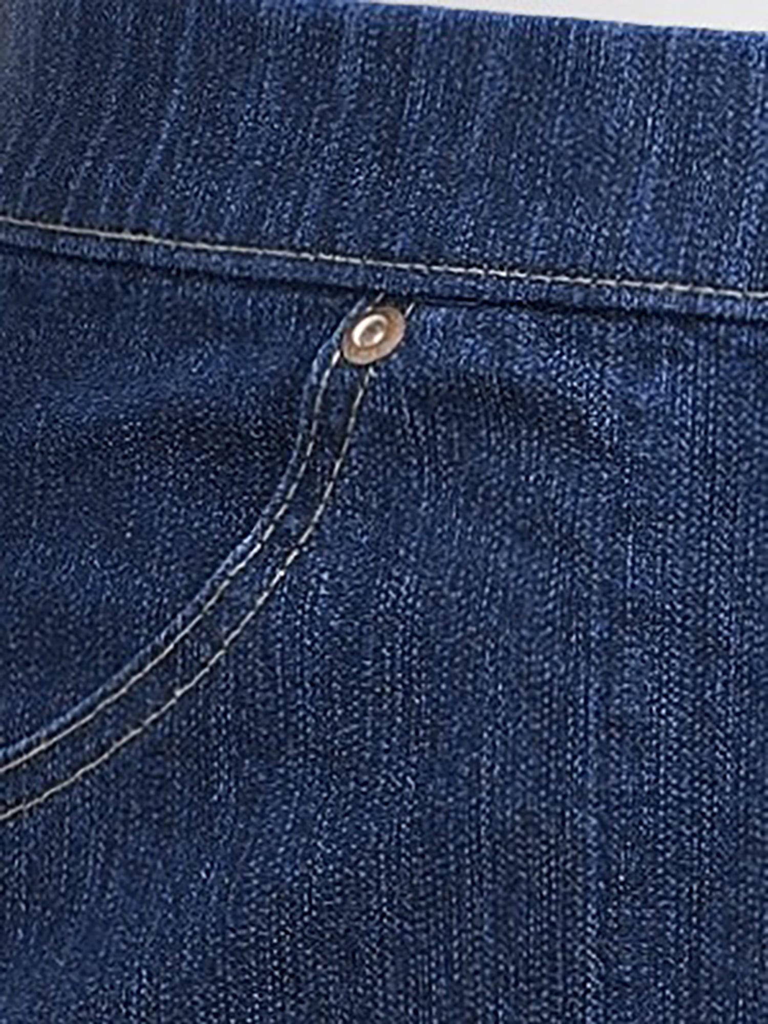 JMS Just My Size by Hanes Women's Plus Size 4 Pocket Bootcut Jeans, Single and 2-Pack