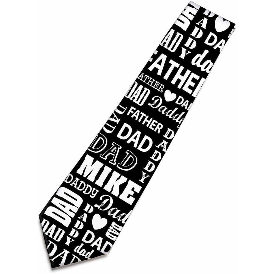 personalized tie for dad