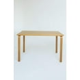 thumbnail image 1 of CHK Table Scandinave / Table Rectangulaire Polyvalente en Placage de Chêne / Bureau d'Ordinateur Ou Table de Salle à Manger, 1 of 7