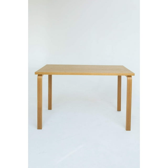 CHK Table Scandinave / Table Rectangulaire Polyvalente en Placage de Chêne / Bureau d'Ordinateur Ou Table de Salle à Manger