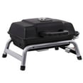 thumbnail image 1 of 1-Burner Portable Propane Gas Grill in Black, 1 of 9