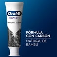 thumbnail image 2 of Pasta de Dientes Oral B 3D White Mineral Clean Carbón de Bambú Con Flúor, 75 ml, 2 of 5