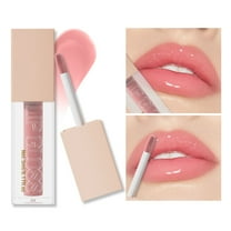 QunYou Natural Moisturizing Fine Glittering Lip Gloss Light Moisturizing Mirror Lip Gloss Lip Gloss