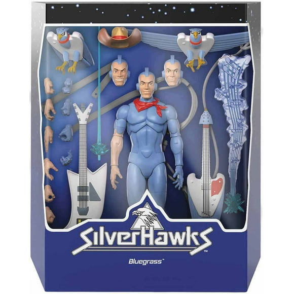 Silverhawks Figurine d'Action 7 Pouces Ultimates Wave 2 - Bluegrass