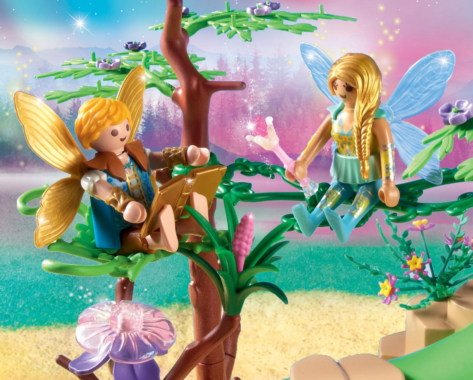 playmobil magical fairy forest