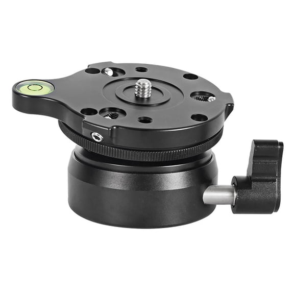 1 x Tripod Head Leveling Base-Black