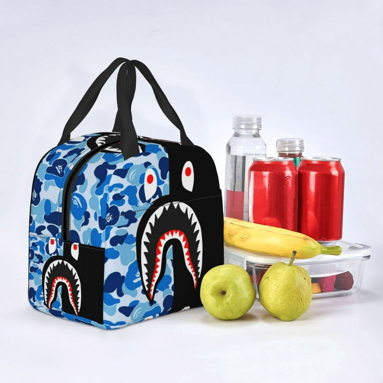 Bape shark duffle bag discount