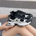 thumbnail image 5 of EKVAHL Orthopedic Platform Sneakers for Women, Lace‑Up Breathable Mesh Tennis Shoes, Arch Support Athletic Walking Shoes for Workout Black, 5 of 6
