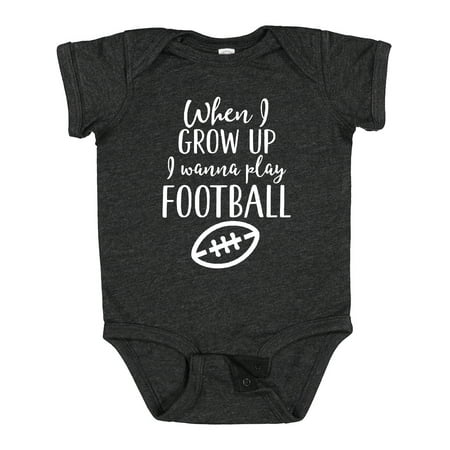 

Inktastic Future Football Player Boys Sports Gift Baby Boy Bodysuit