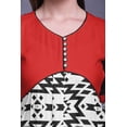 thumbnail image 5 of Bimba Kurta Anarkali Imprimée Longue Tenue de Soirée Évasée Kurtis pour Femmes, 5 of 5