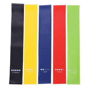 Resistance Band Loop,5 Pcs Yoga Resistance Resistance Exercise Band Resistance Exercise Loop Future-Proof Design