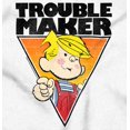 thumbnail image 2 of Dennis The Menace Trouble Maker Zip Up Hoodie Men's Women's Brisco Brands M, 2 of 5