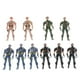 thumbnail image 2 of 10pcs Conjunto de Juguetes Ejércitos de Plásticos de Acción Especial de Fuerza para Niño Yotijar Soldier Playset, 2 of 10