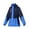 Blue, variant on Cycling Raincoat Reflective Rain Gear Set Double Layer Separated Jacket Pants For Heavy Rain Adult Unisex Suit