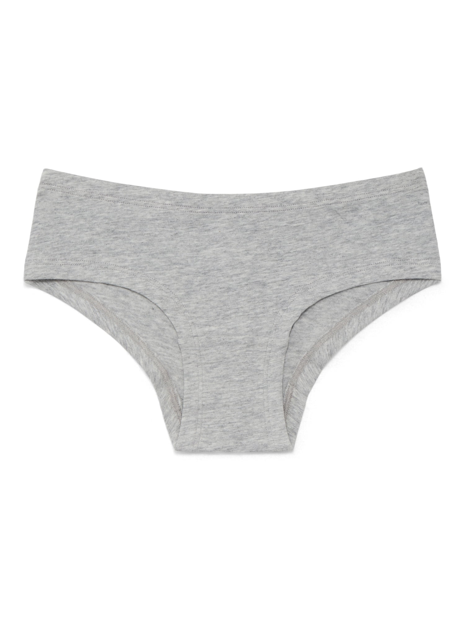 Wonder Nation Girls Cotton-Blend Scoop Bralette and Brief Panties Bundle, 5-Pack, Sizes XS-2XL