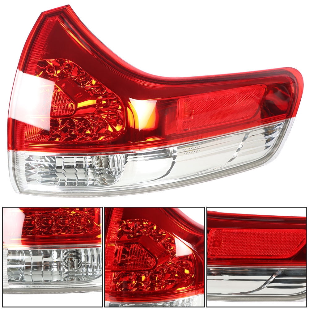 LABLT Passenger Side Tail Light Replacement for 2011-2014 Toyota Sienna Base LE Limited XLE Rear Tail Light Lamp Right 8155008030 TO2805107