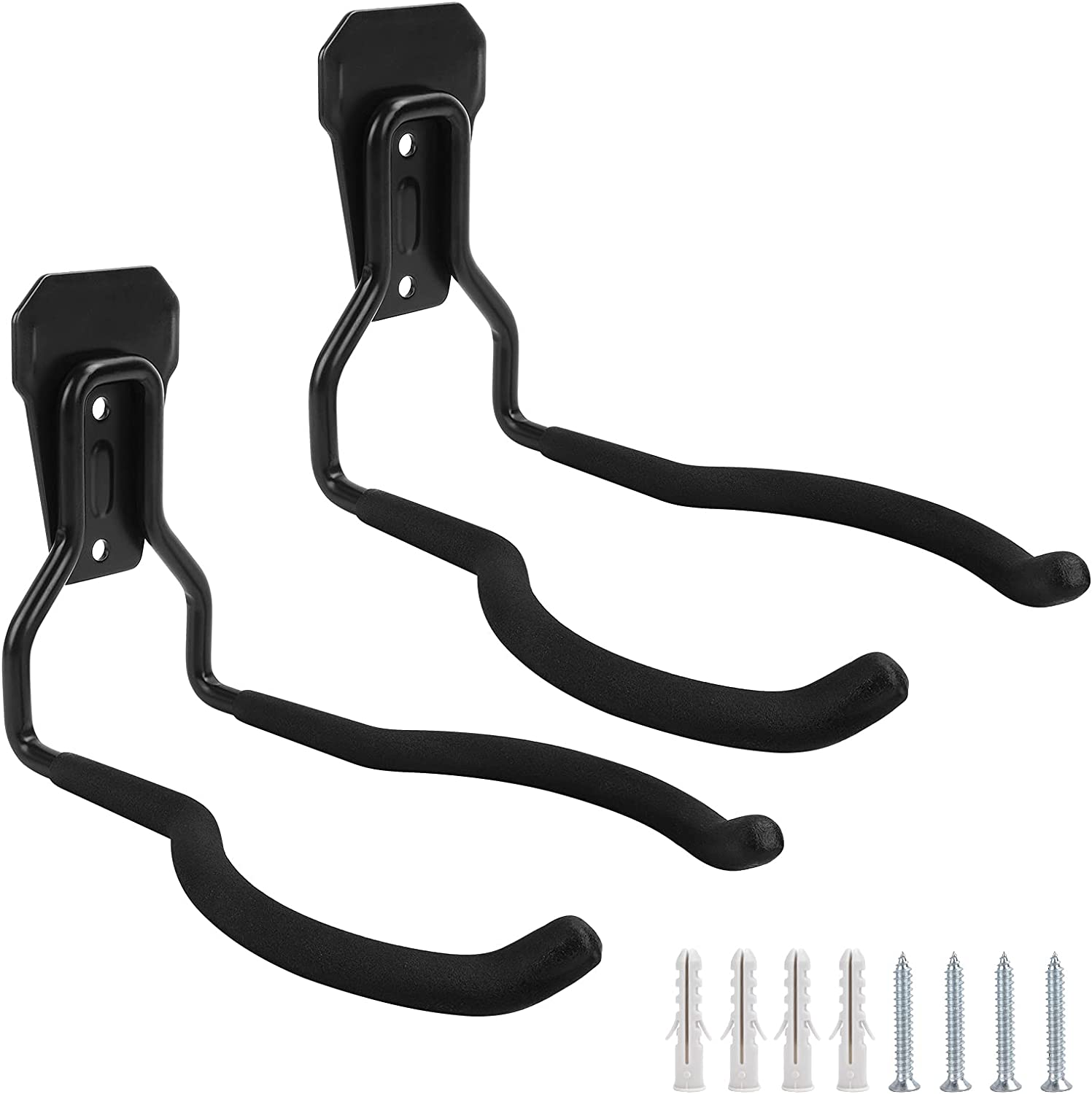 Heavy Duty Garage Hooks, Utility Steel Storage Hooks,Wall Mount Garage