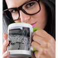 thumbnail image 2 of 3drose, Duomo Area Cathedral Duomo Square Milan Italy, 11oz Two-tone Green Mug, 2 of 6
