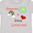thumbnail image 4 of Inktastic Someone in Iowa Loves Me Boys or Girls Toddler T-Shirt, 4 of 5