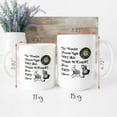 thumbnail image 2 of No Wonder You're Late Alice Looking Glass Birthday Gift Gift For Her Book Nerd Literary Gift Wonderland Quote Coffee Mug, Ceramic Novelty Coffee Mug, Tea Cup, Gift Present For Birthday,, 2 of 2