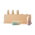 thumbnail image 2 of Wooden Rainbow Peg Dolls Shapes Sorting Toys Preschool Learning for Children Style A, 2 of 10
