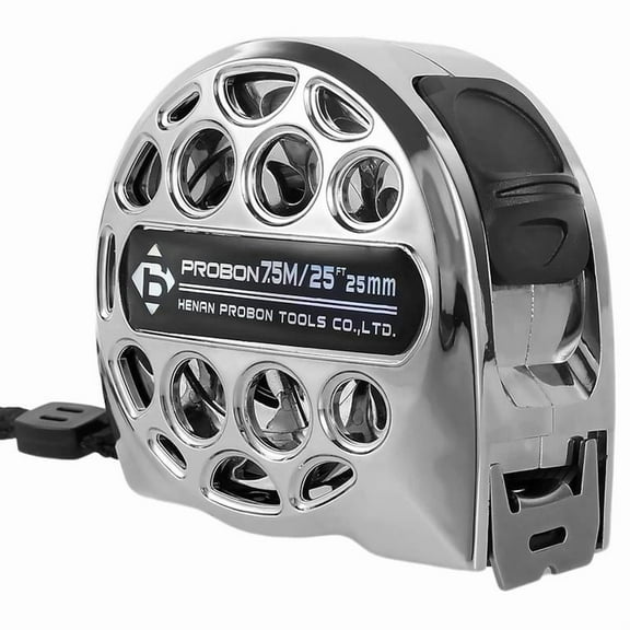 25FT Stainless Steel Measuring Tape, Double-Sided Scale Tape Measure, Portable Retractable Measure Ruler for Household Agricultural Industrial Woodworking, Measuring Tool, Work Equipment for Men