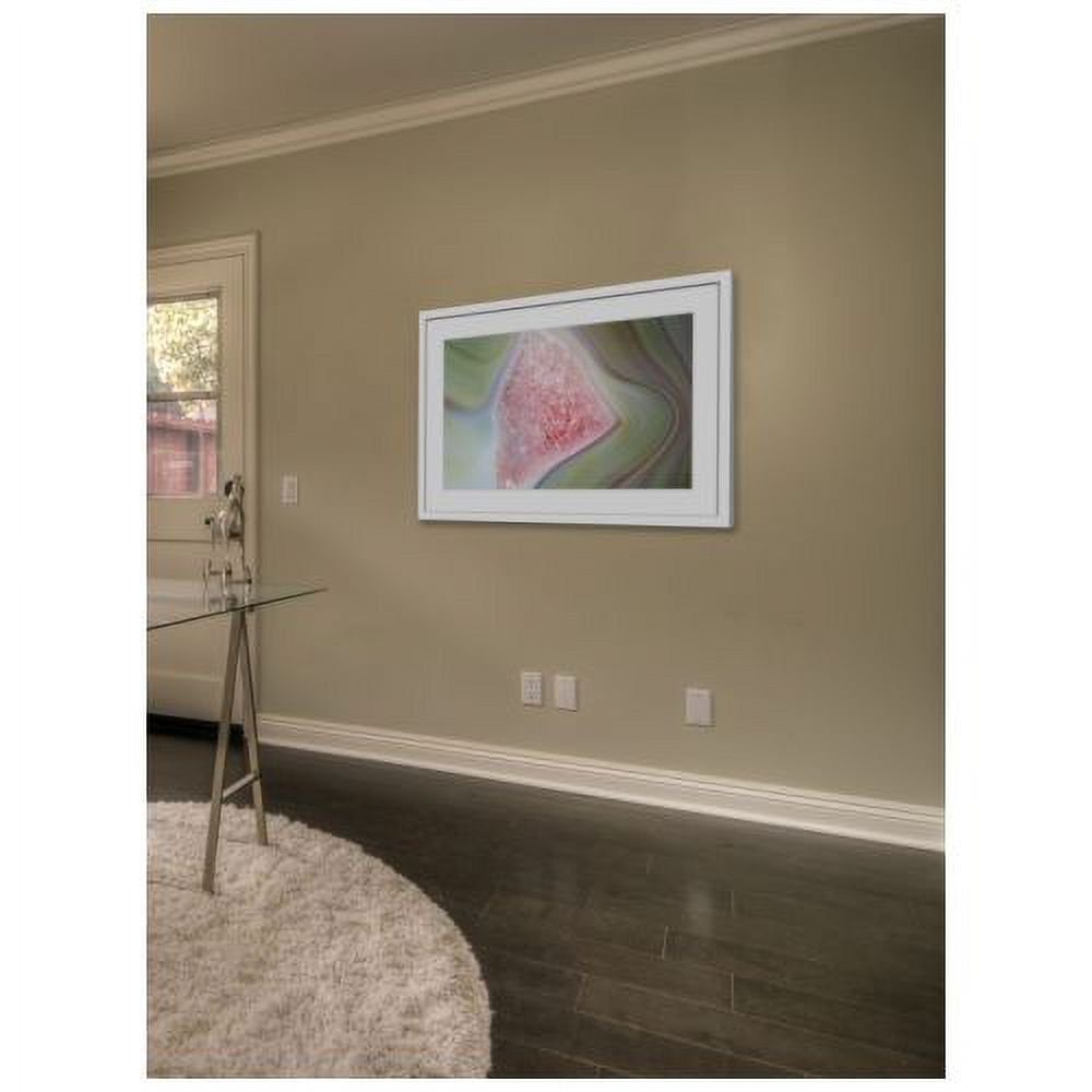 "Pink Grain" Framed Painting Print