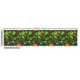 thumbnail image 3 of Ambesonne Vegetables Fabric by the Yard Upholstery, Simple Veggies Greens, 5 Yards, Emerald and Multicolor, 3 of 5
