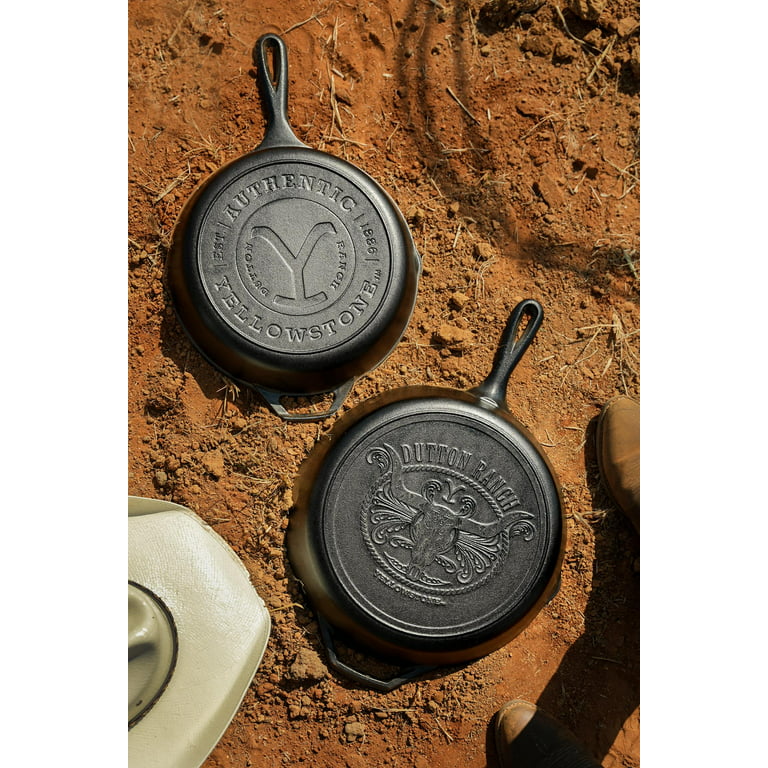 New Cast Iron Skillet Collection from Lodge & Yellowstone