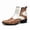 Brown, variant on Men's Western Vintage Style Ankle Boots, Pointed Toe Cowboy Boots with Leopard Print, Floral Print Side-Zip Boots, Block Heel Dress Boots for Men